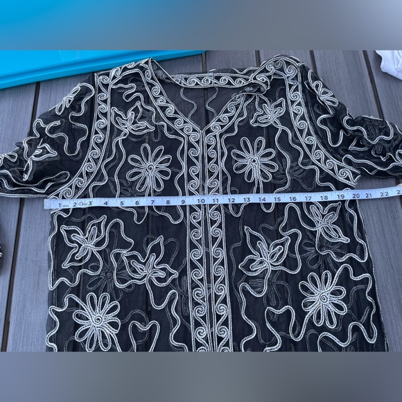 Sheer Dress Blouse/ jacket - Picture 7 of 7